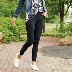 Coco + Carmen Gabrielle Jogger Pant | Black | XXL